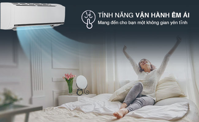 Máy lạnh Daikin FTKB35XVMV - Dàn nóng và dàn lạnh hoạt động êm ái